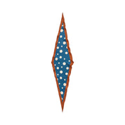 Retro Polka Silk Diamond Neckerchief
