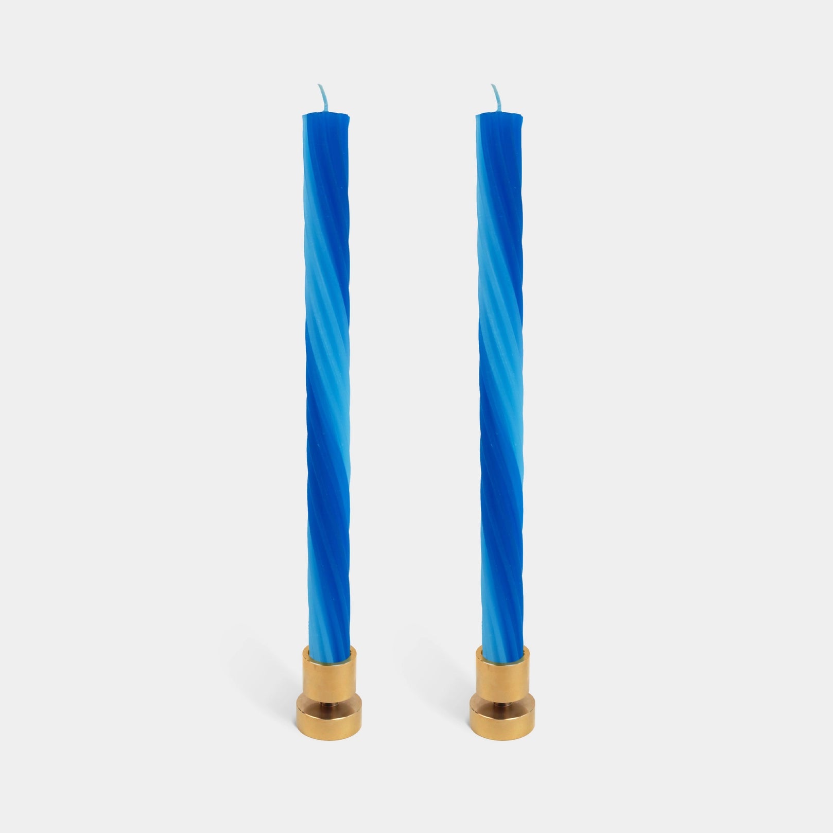 Vibrant Taper Rope Candles (set of 2)