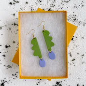 Sage Wavy Days Earrings