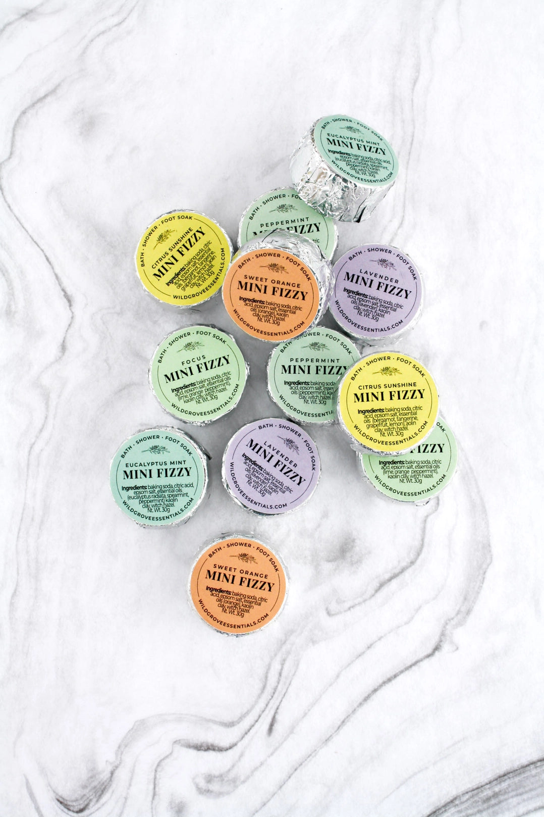 Natural Bath & Shower Steamer (Cashmere) - Set of 3