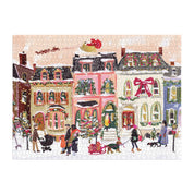 Snowfall On Main Street 1000 Piece Foil Puzzle