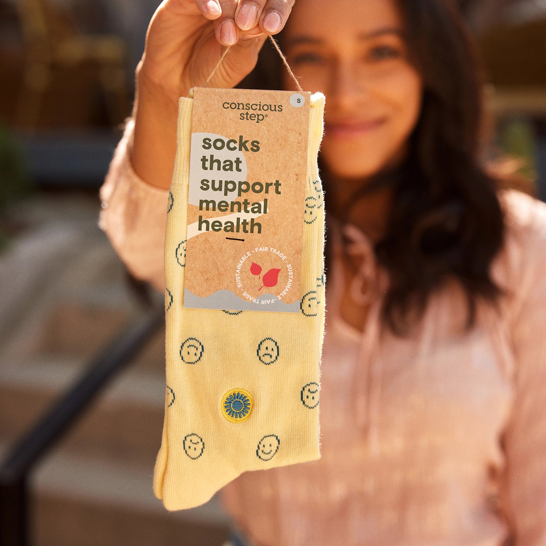 Socks That Support Mental Health | Smiley Faces
