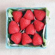 Strawberry Beeswax Birthday Candles