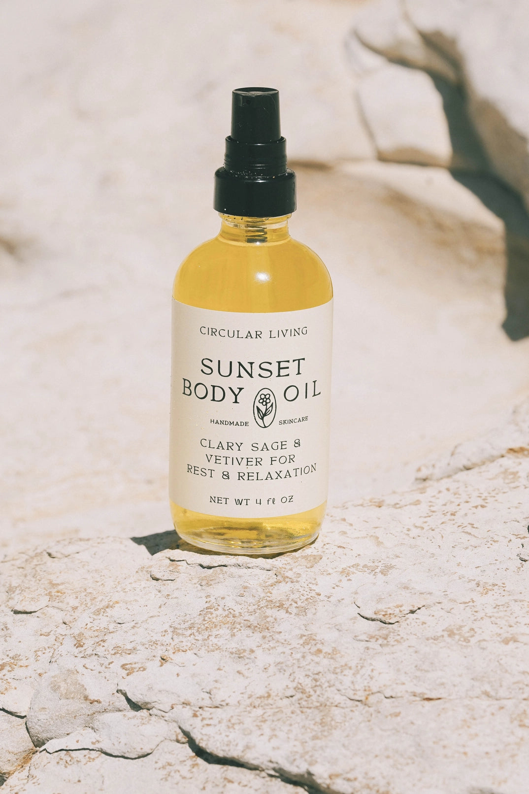 Sunset Body Oil (Clary Sage & Vetiver)