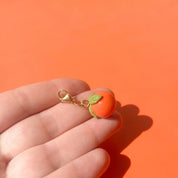Tangerine Bag Charm