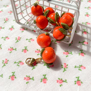 Tangerine Bag Charm