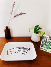 Things Will Work Out Trinket Tray