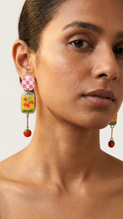 Tomato Can Dangle Earrings