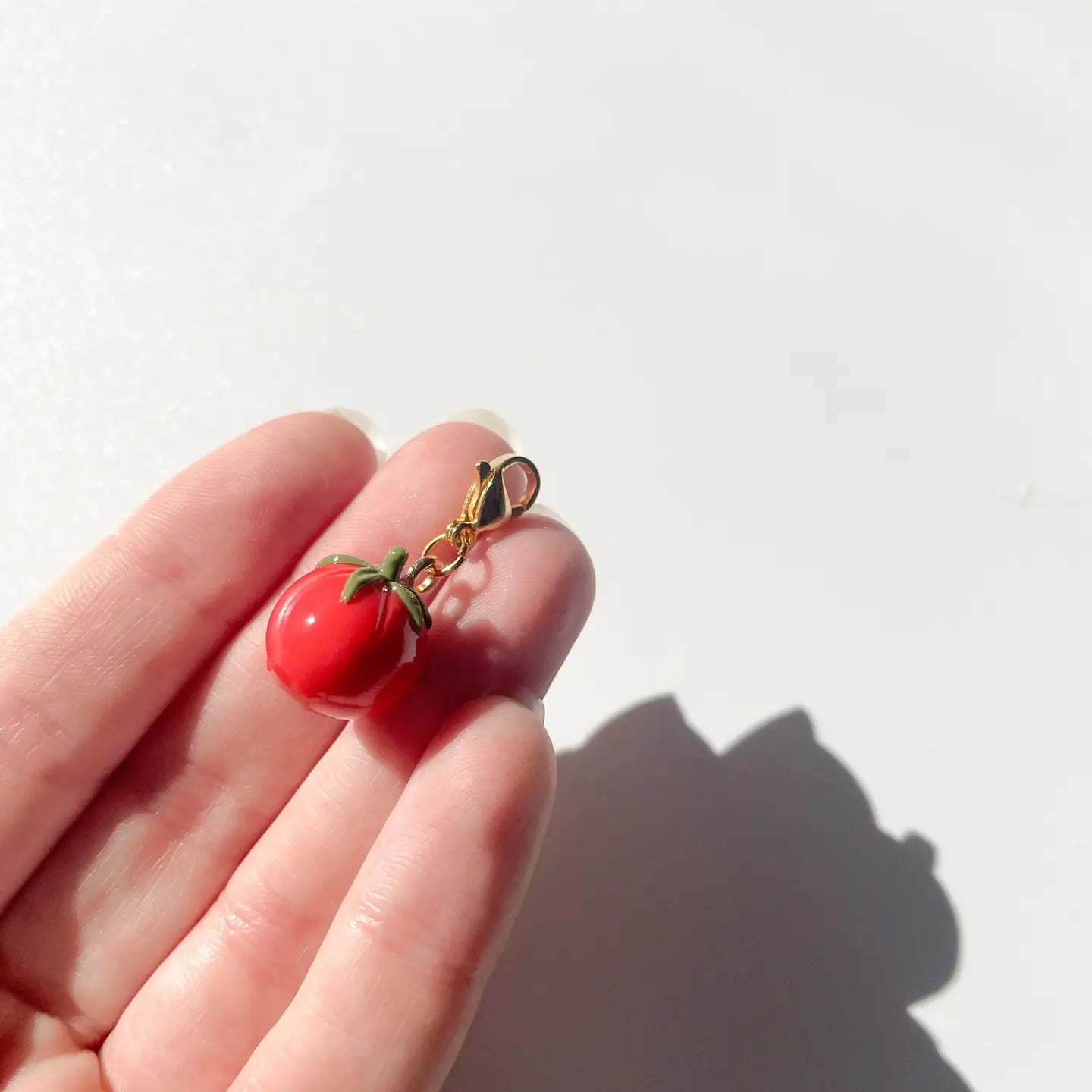 Tomato Bag Charm