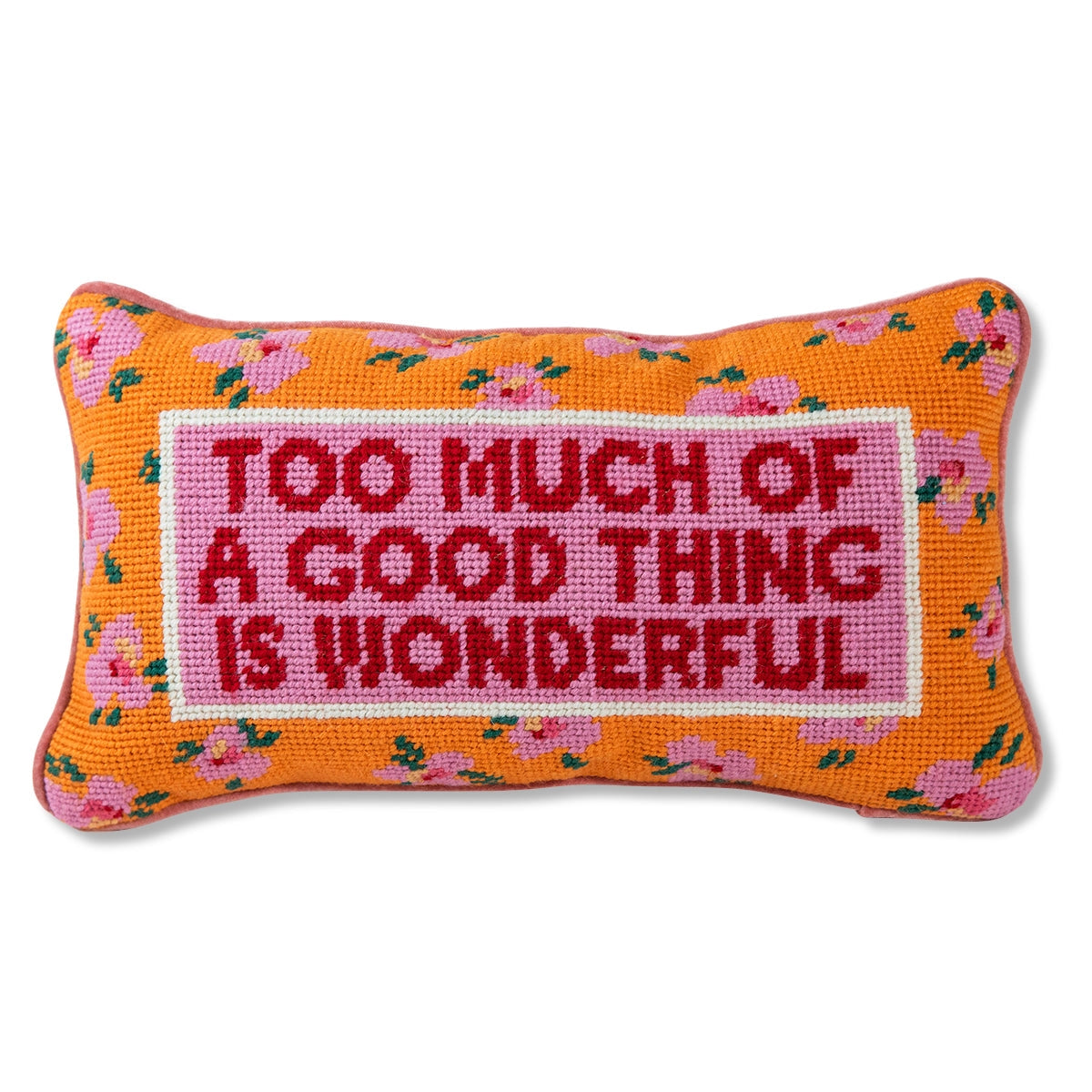 Furbish Studio Needlepoint Pillow - Thumbnail 3