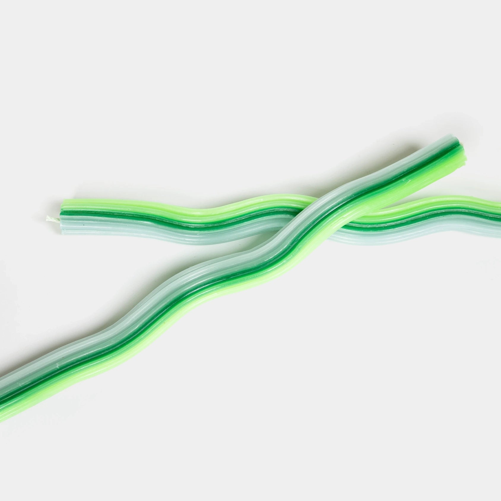 Vibrant Taper Wiggle Candles (set of 2)